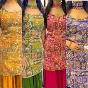 Wedding Wear Shrara Suit New With Tag