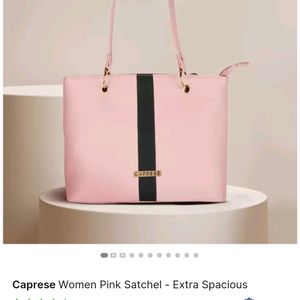 Pink Handbag Purse Clutch Slingbag Bag