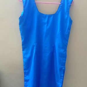 Chikandari Royal Blue Kurti