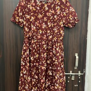 Chemistry Women Flower Print Dress