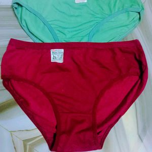 Panty 2 Pies Red Green