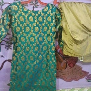 Patiala Sea Green Kurta Set♥♥♥