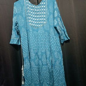 Blue Long Gown