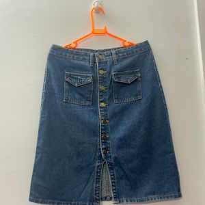 Denim Skirt