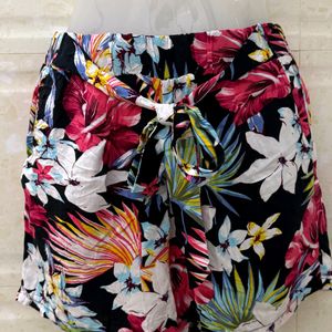 Beautiful Floral printed Shorts For Women's