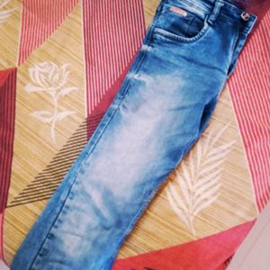 Blue Denim Jeans As New Has 2 Washes Only