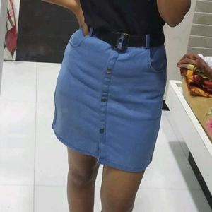 Denim Skirt