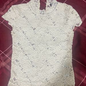 Zara Sexy Netted Top