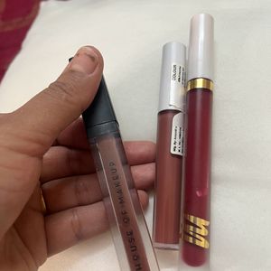 Combo Of Three Lipsticks