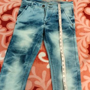 Young Boys Capri Blue Print