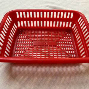 3 Plastic Multipurpose Tray/Basket/Organizer