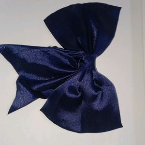 Cute Soft Silky Hair Bow With Aligator Clip