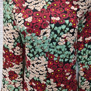 Luxury Fashion Zara Floral Dress 702