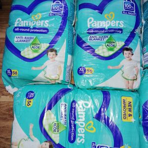 Pampers 56piece Of Pack