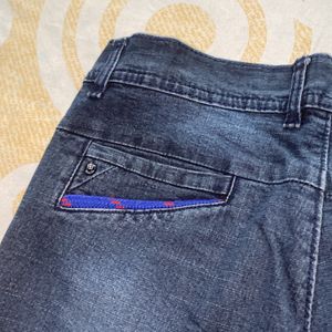 blue greay mix denim new condition low price