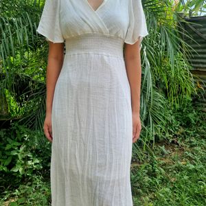 Gypsy Boho White Dress