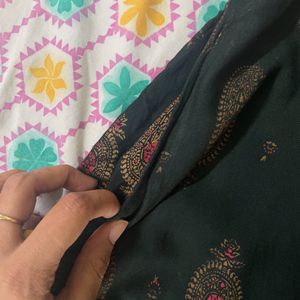 Juniper Dark Green Womens Kurta💚