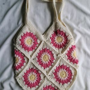 Crochet Tote Bag