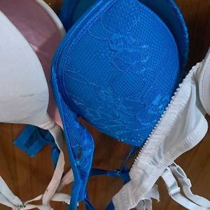 Combo Of Four Imported Fabric Bra N Panty