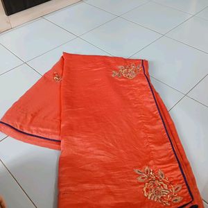 Designated Saree With Stitched Blouse