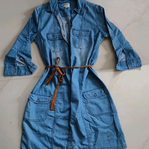 Denim Shirt Dress