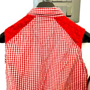 PRICE DROPPED ✅ XL Red Checkered Shirt