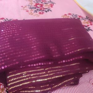 New Adeshwar Sequence Work Fancy Saree