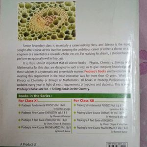 PRADEEP'S BIOLOGY Class 12th Text Book  🔖