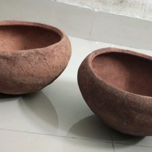 Two Madkas Clay Pots Only In ₹99