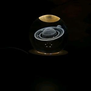 Everglow Solar System Crystal 10cm