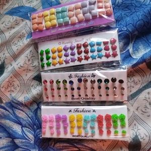 combo pack of 72 Pair earrings