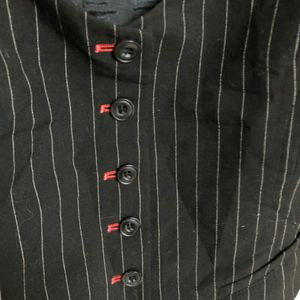 Mexx Black Waistcoat