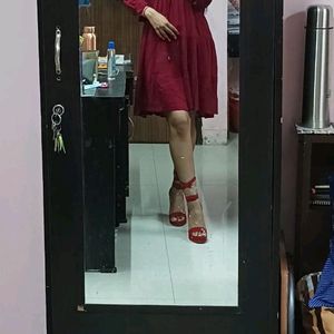 Partywear Red/marron Dress