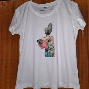 Printed Women Tshirt (Totally New)