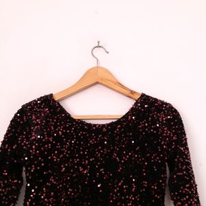 Black Sequence Dress (Women's)