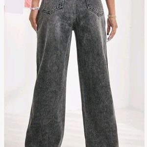 Charcoal Baggy Jeans