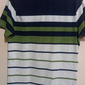 Stripped Slim Polo Tshirt