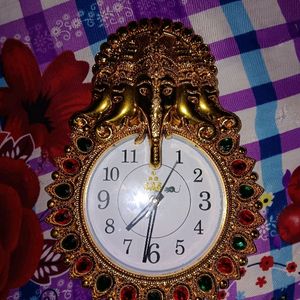 Ganesh Wall Clock