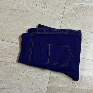 Blue Skinny Jeggings