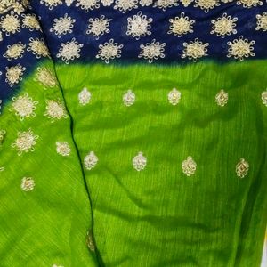 Double Colour Saree