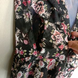 Flower Print Top