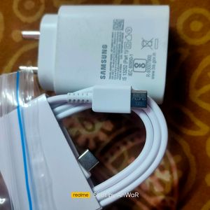 Samsung 25watt Type C With Cable Original