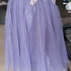 Princess Style Lavender Lehnga