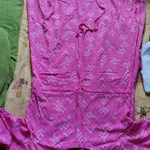 Pink Colour Kurta