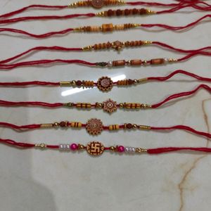 Pack Of 10 Beautiful Rakhi..