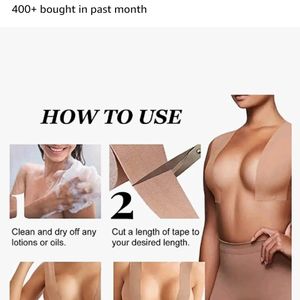 Boob Tape With 10pcs Nipple Cover & 36 pcs Fashion