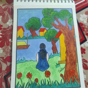 Scenery Painting ( Handmade )