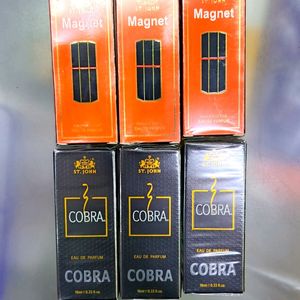 Cobra And Magnet Perfume. Pack Of 6