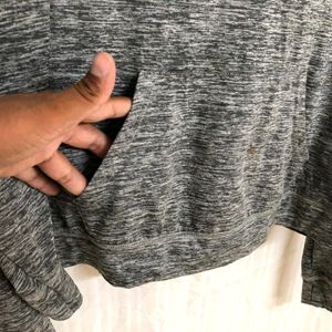 Body Grey Stylish Hoodie