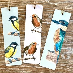 Beautiful Custom Hand-painted Bookmarks